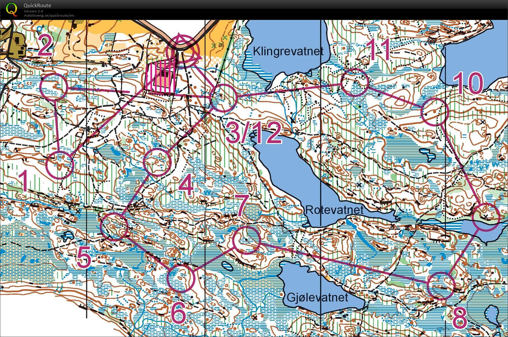 Nattorientering Veddesvingen (02/04/2019)