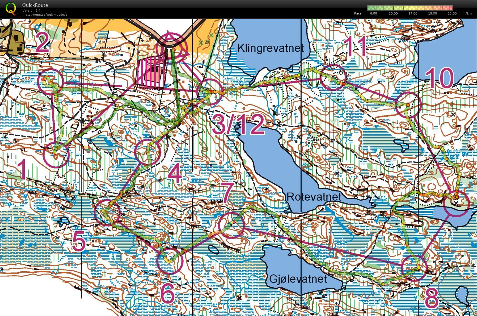 Nattorientering Veddesvingen (02/04/2019)