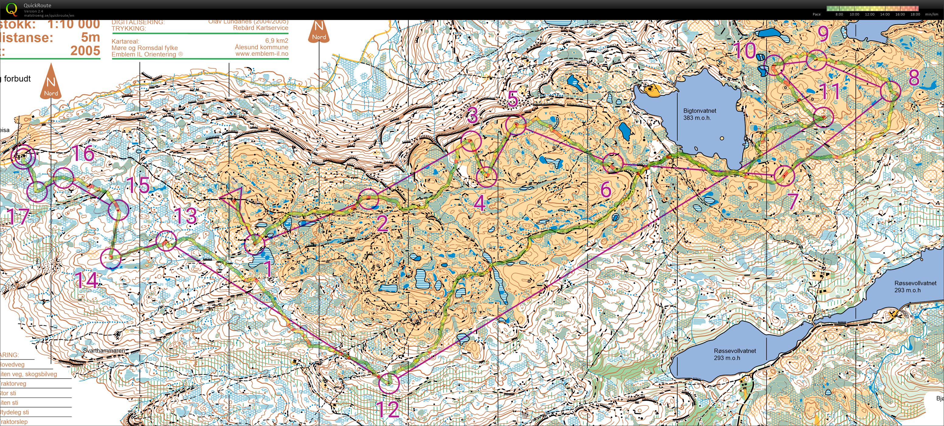 Rolig trening Blindheimsfjellet (01/06/2019)